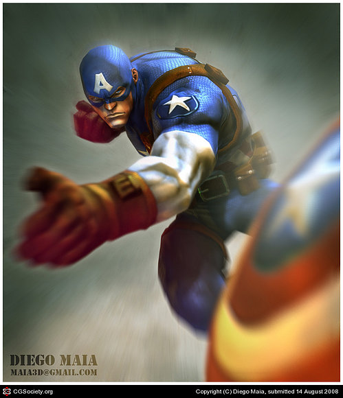 El renovado Capitan America.