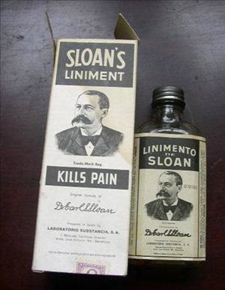 El linimento de Sloan.