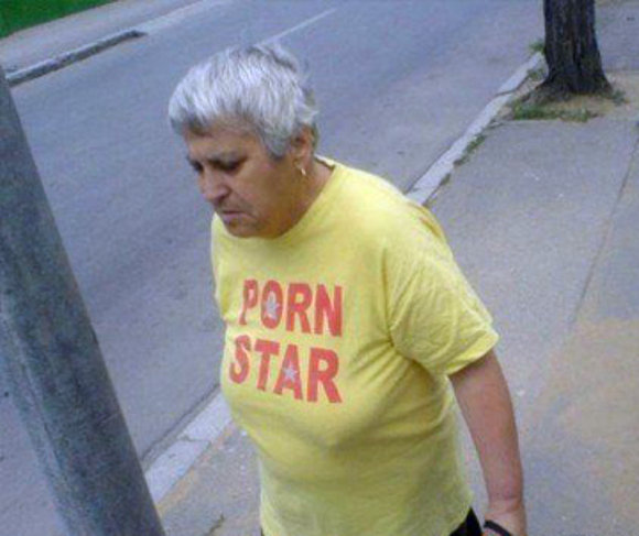 Porno star jubilada.