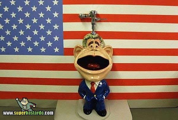 El criminal de guerra de Bush.