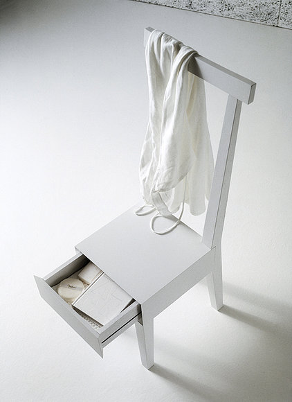 Una silla muy extraña.