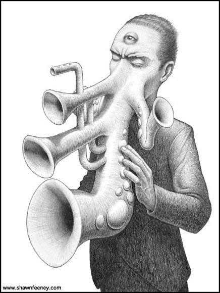 Saxofonista.