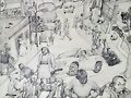 Dibujo de la ciudad.
