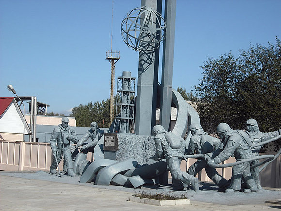 Monumento a los bomberos.