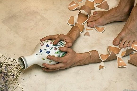 ¡¡¡Se salvo el florero!!!