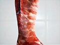 Botas de tocino.