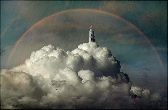 El arco iris.