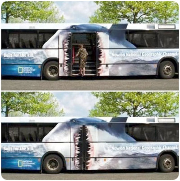 Nueva pintura para autobuses.