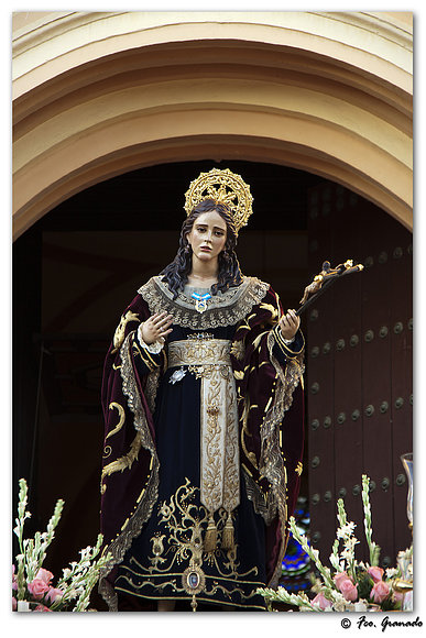 Imagen de la Patrona de Arahal