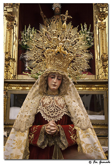 Dolores de San Roque en Besamanos Arahal