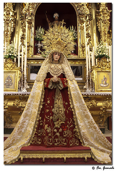 Besamanos Hermandad Santo Entierro Arahal 2010