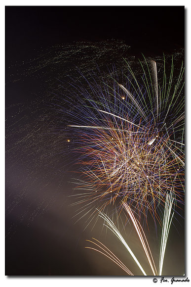 Fuegos artificiales Feria del Verdeo Arahal 2010