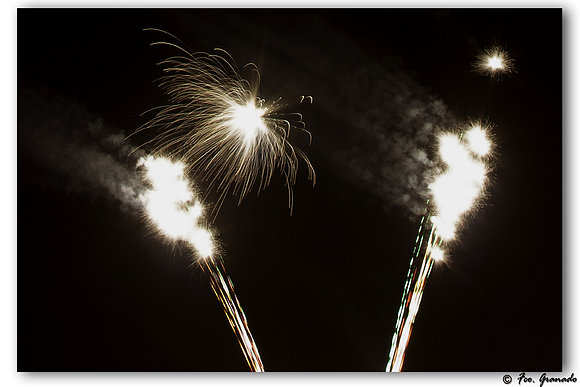 Fuegos artificiales Feria del Verdeo Arahal 2010