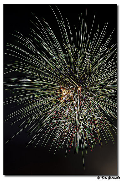 Fuegos artificiales Feria del Verdeo Arahal 2010