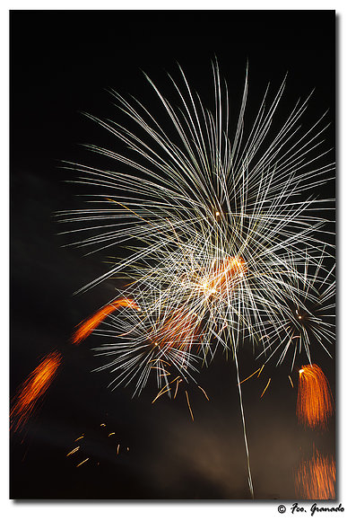 Fuegos artificiales Feria del Verdeo Arahal 2010