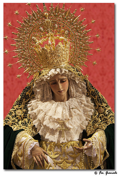 Besamanos Virgen de las Angustias Hdad Esperanza