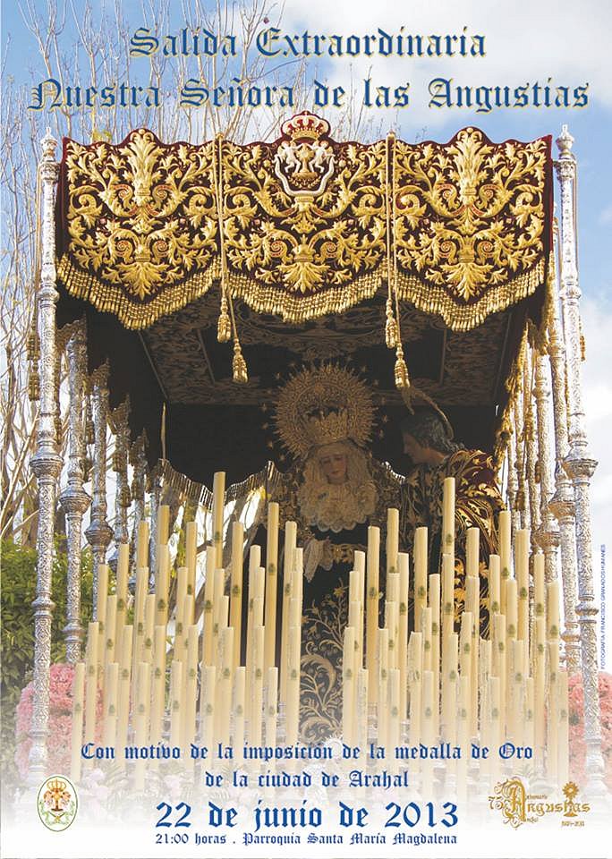 Cartel Salida Extraordinaria Virgen de la Angustia