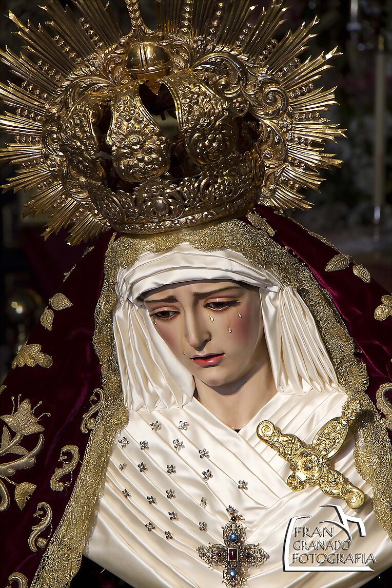 Besamanos Virgen de los Dolores Arahal 2013