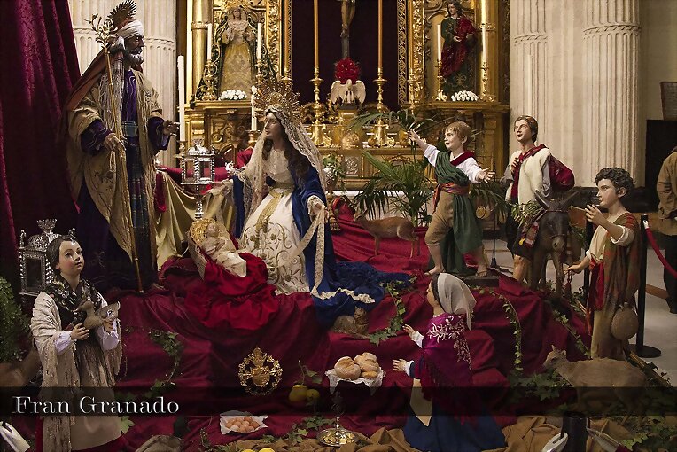 Portal de Belén Hdad. de la Borriquita y el Amor.