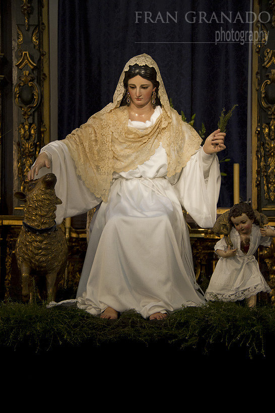 Divina Pastora de Capuchinos en su Besamanos 2013