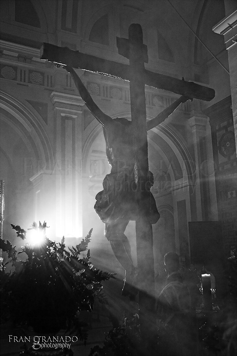 Cristo de la Esperanza en Besapiés. Arahal 2015