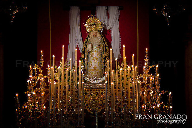 Triudo Virgen de las Angustias 2014 en #Arahal