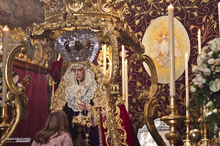 Besamanos Ntra. Sra. del Rocío 2015 #FranGranado