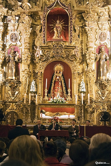 Exaltación Siete Dolores Hermandad Santo Entierro