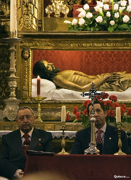Exaltación Siete Dolores Hermandad Santo Entierro