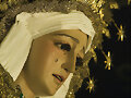 Virgen de las Agustias vestida para su salida 2010