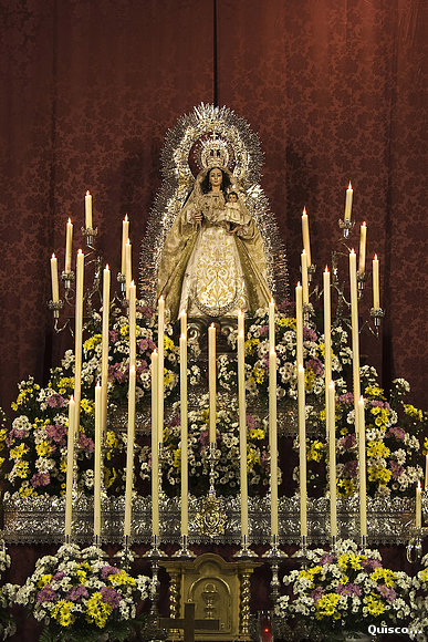 Virgen de Montemayor en su Altar 2010
