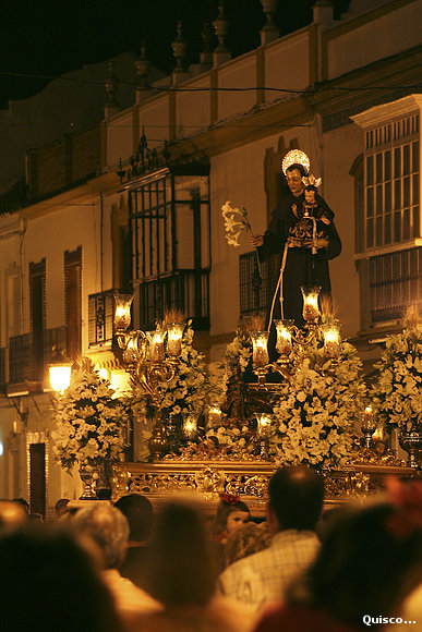 Salida procesional Hermandad de San Antonio 2009