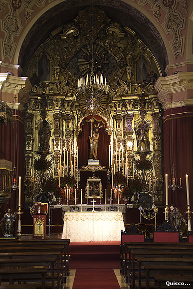Altar Mayor del Santo Cristo Quinario Hermandad
