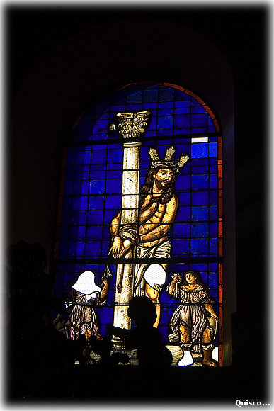 Vidriera del Santo Cristo de Arahal
