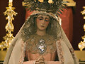 Dolores entre flores de San Roque