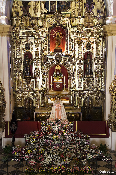 San Roque se viste de Flores con su Dolorosa 2010