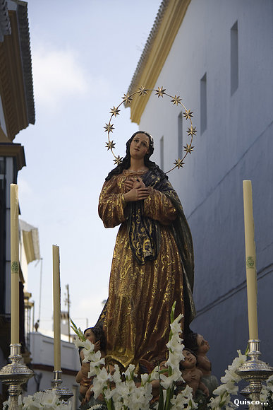 Inmaculada en el Corpus de Arahal 2010