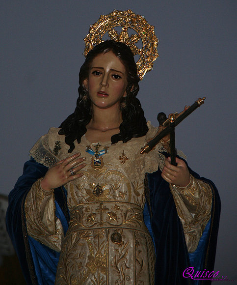 Patrona de Arahal por las calles