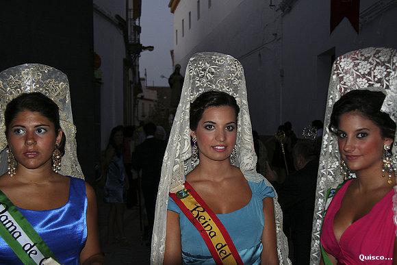 Reina del Verdeo 2008 y su cortejo en Arahal
