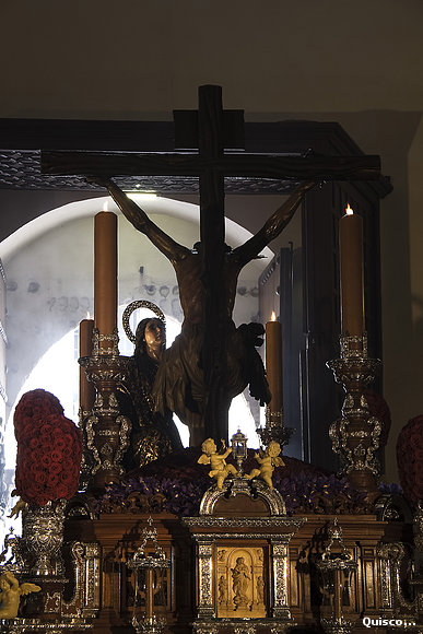 Salida del Cristo de la Buena Muerte Sevilla 2010