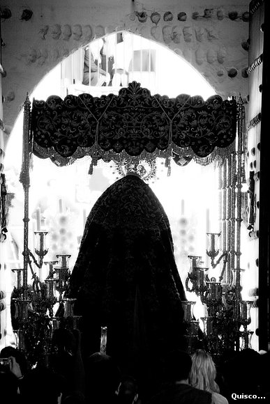 Salida procesional de la Virgen de la Hiniesta2010