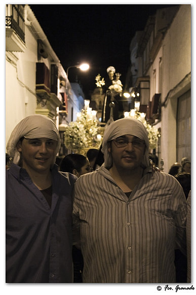 Costaleros de la Hermandad de San Antonio Arahal