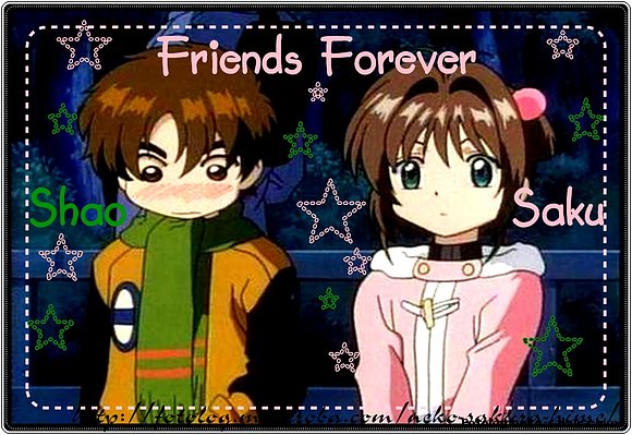 Friends Forever verdad? n_n