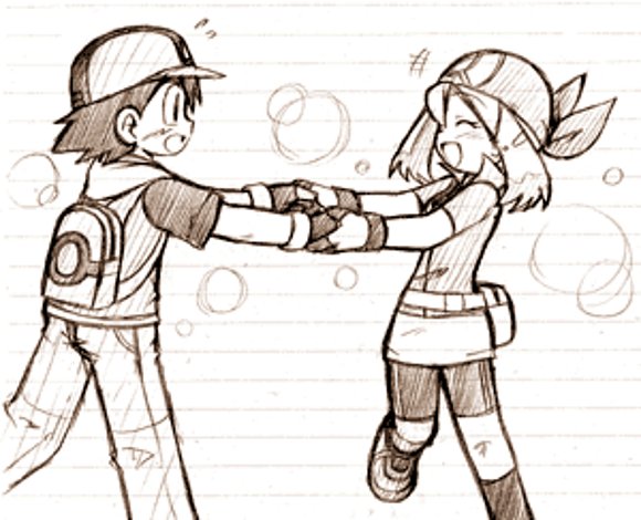 Satoshi y Haruka
