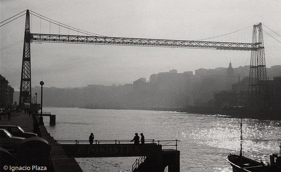 Puente colgante de Bilbao