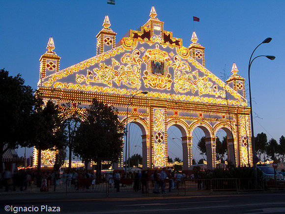 Entrada al Real de la feria