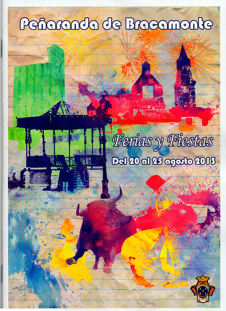 Cartel anunciador de las fiestas