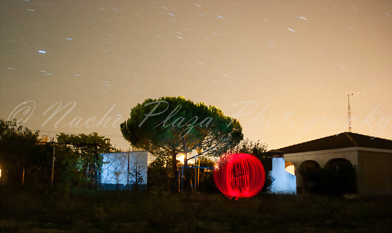 Iluminando la noche