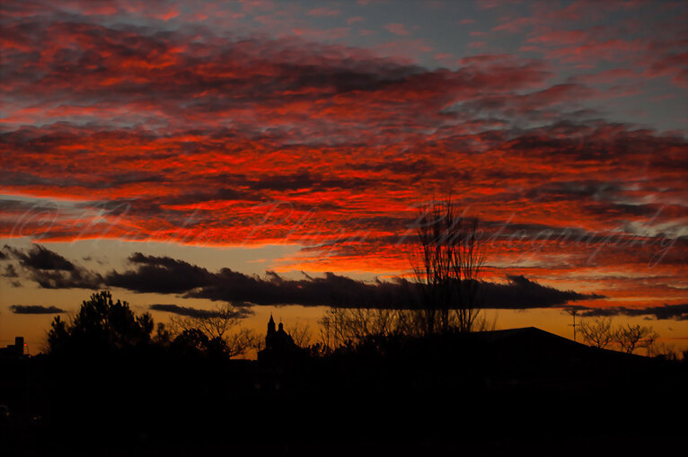 Un atardecer