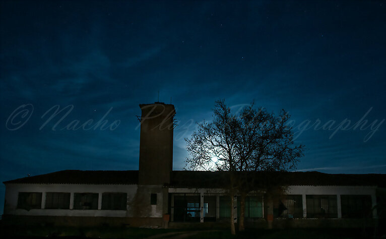 Saliendo la luna